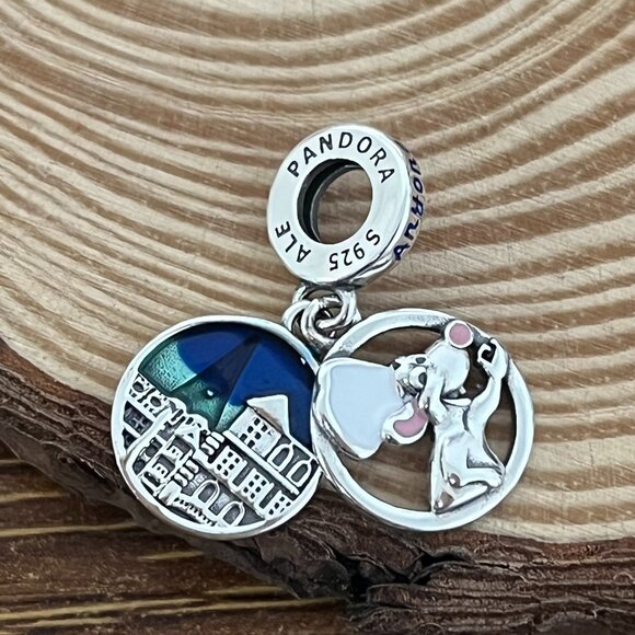 Pandora Ratatouille Remy Double Dangle Charm 2024 New Pendant - Picture 1 of 4